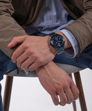 Guess Scope Multifunction Blue Dial Blue Steel Strap Watch for Men - GW0454G4 Buy Now By Guess