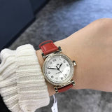 Coach Madison White Dial Red Leather Strap Watch for Women - 14502400 Buy Now By Coach