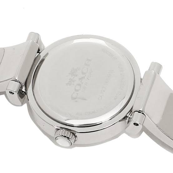 Coach Madison White Dial Silver Steel Strap Watch for Women - 14502201 Buy Now By Coach