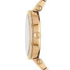Michael Kors Parker Pave Gold Dial Gold Steel Strap Watch for Women - MK6659 Buy Now By Michael Kors