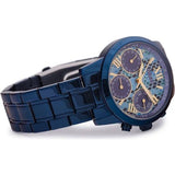 Guess Sunrise Multifunction Blue Dial Blue Steel Strap Watch for Women - W0448L10 Buy Now By Guess