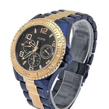 Guess BFF Multifunction Blue Dial Two Tone Steel Strap Watch for Women - W0231L6 Buy Now By Guess