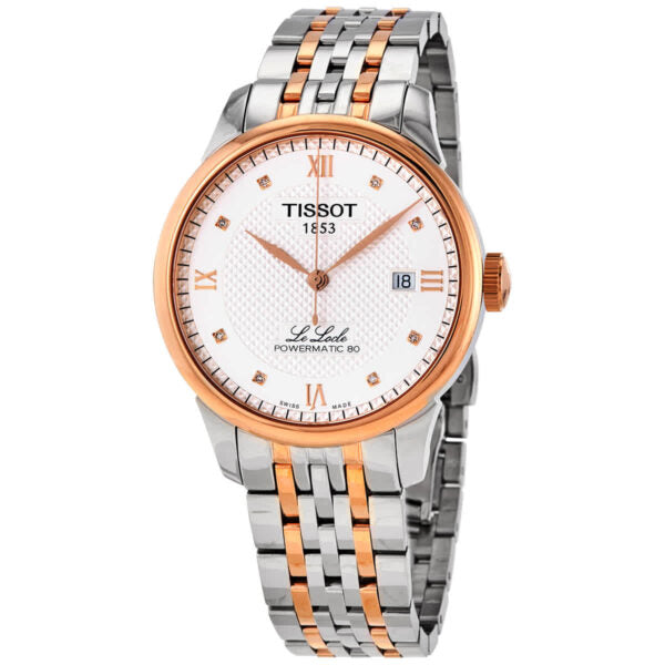 Tissot Le Locle Automatic Cosc Silver Dial Two Tone Steel Strap Watch For Men - T006.407.22.036.00 Buy Now By Tissot
