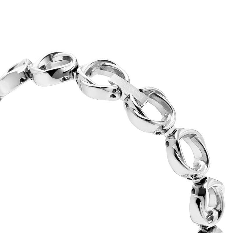 Swarovski Crystal Flower Silver Dial Silver Steel Strap Watch for Women - 5547622 Buy Now By Swarovski