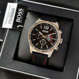 Hugo Boss Professional Black Dial Black Silicone Strap Watch for Men - 1513525 Buy Now By Hugo Boss