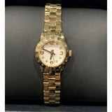 Marc Jacobs Amy Dinky White Dial Gold Steel Strap Watch for Women - MBM3226 Buy Now By Marc Jacobs