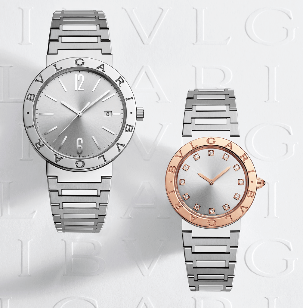 Bvlgari Bvlgari Bvlgari Lady Diamonds Silver Dial Silver Steel Strap Watch for Women - BVLGARI103577 Buy Now By Bvlgari