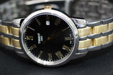 Tissot T Classic Dream Black Dial Two Tone Steel Strap Watch for Men - T033.410.22.053.01 Buy Now By Tissot