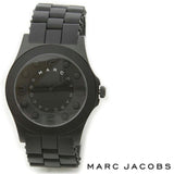 Marc Jacobs Pelly Black Dial Black Silicon Strap Watch for Women - MBM2511 Buy Now By Marc Jacobs