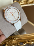 Michael Kors Runway Quartz White Dial White Rubber Strap Watch For Women - MK6853 Buy Now By Michael Kors