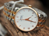 Mido Baroncelli Automatic White Dial Two Tone Steel Strap Watch For Women - M8600.9.N6.1 Buy Now By Mido