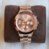 Michael Kors Runway Chronograph Rose Gold Dial Rose Gold Steel Strap Watch For Women - MK5778 Buy Now By Michael Kors