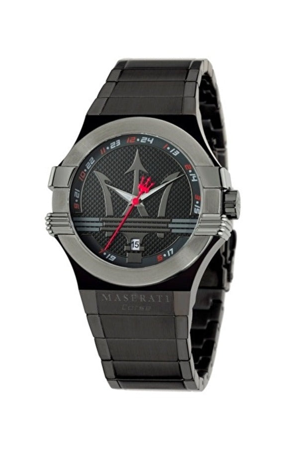 Maserati Potenza 42mm Black Analog Dial Black Strap Watch For Men - R8853108003 Buy Now By Maserati