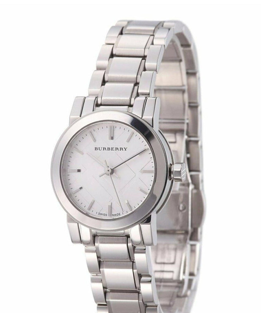 Burberry The City Silver Dial Silver Steel Strap Watch for Women - BU9200 Buy Now By Burberry