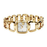 Gucci G Gucci Diamonds Mother of Pearl Dial Yellow Gold Steel Strap Watch For Women - YA125513 Buy Now By Gucci