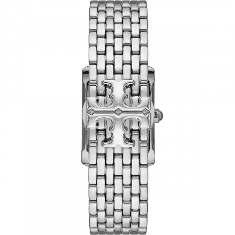 Tory Burch Eleanor White Dial Silver Steel Strap Watch for Women - TBW1069 Buy Now By Tory Burch