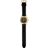 Tory Burch The Tory Chronograph Black Dial Black Leather Strap Watch for Women - TBW1055 Buy Now By Tory Burch