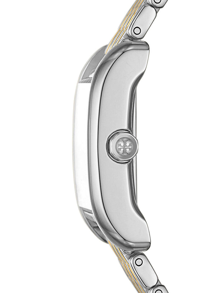 Tory Burch Eleanor White Dial Two Tone Steel Strap Watch for Women - TBW1070 Buy Now By Tory Burch
