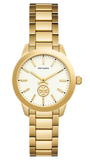 Tory Burch Collins White Dial Gold Steel Strap Watch for Women - TBW1300 Buy Now By Tory Burch