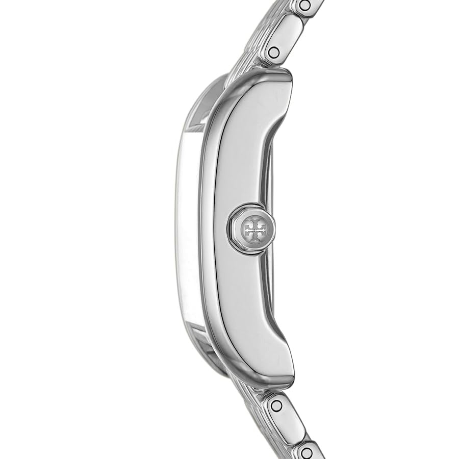 Tory Burch Eleanor White Dial Silver Steel Strap Watch for Women - TBW1069 Buy Now By Tory Burch