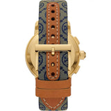 Tory Burch Classic Chronograph White Dial Grey Nylon Strap Watch for Women - TBW1035 Buy Now By Tory Burch