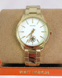 Tory Burch Collins White Dial Gold Steel Strap Watch for Women - TBW1300 Buy Now By Tory Burch