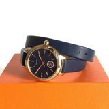 Tory Burch Collins Quartz Blue Dial Blue Leather Strap Watch for Women - TBW1303 Buy Now By Tory Burch