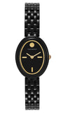 Tory Burch Oval Black Dial Black Steel Strap Watch for Women - TBW6035 Buy Now By Tory Burch