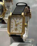 Tory Burch Robinson White Dial Black Leather Strap Watch for Women - TBW1504 Buy Now By Tory Burch