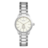 Tory Burch Collins White Dial Silver Steel Strap Watch for Women - TBW1301 Buy Now By Tory Burch