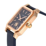 Tory Burch Robinson Quartz Blue Dial Blue Leather Strap Watch for Women - TBW1511 Buy Now By Tory Burch