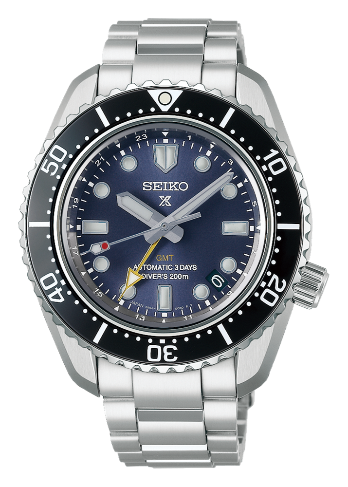 Seiko Prospex Diver Scuba Automatic Blue Dial Silver Steel Strap Watch for Men - SBEJ021 Buy Now By Seiko