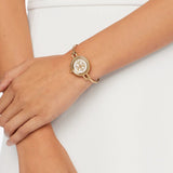 Tory Burch Riva Rose Gold Dial Rose Gold Steel Strap Watch for Women - TBW4037 Buy Now By Tory Burch