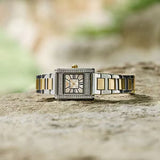 Emporio Armani Genni Crystals Silver Dial Two Tone Steel Strap Watch for Women - AR11704 Buy Now By Emporio Armani