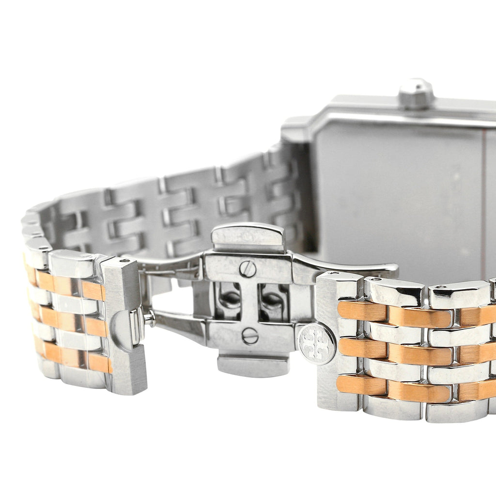 Tory Burch Robinson White Dial Two Tone Steel Strap Watch for Women - TBW1509 Buy Now By Tory Burch