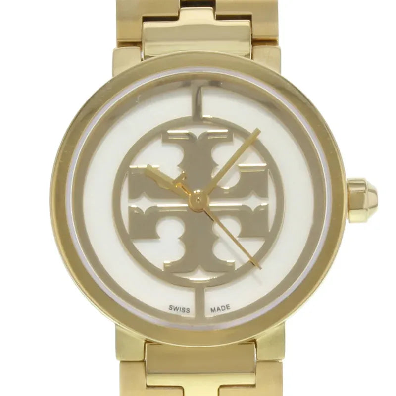 Tory Burch Reva Gold Dial Gold Steel Strap Watch for Women - TBW4011 Buy Now By Tory Burch