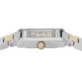 Emporio Armani Genni Crystals Silver Dial Two Tone Steel Strap Watch for Women - AR11704 Buy Now By Emporio Armani