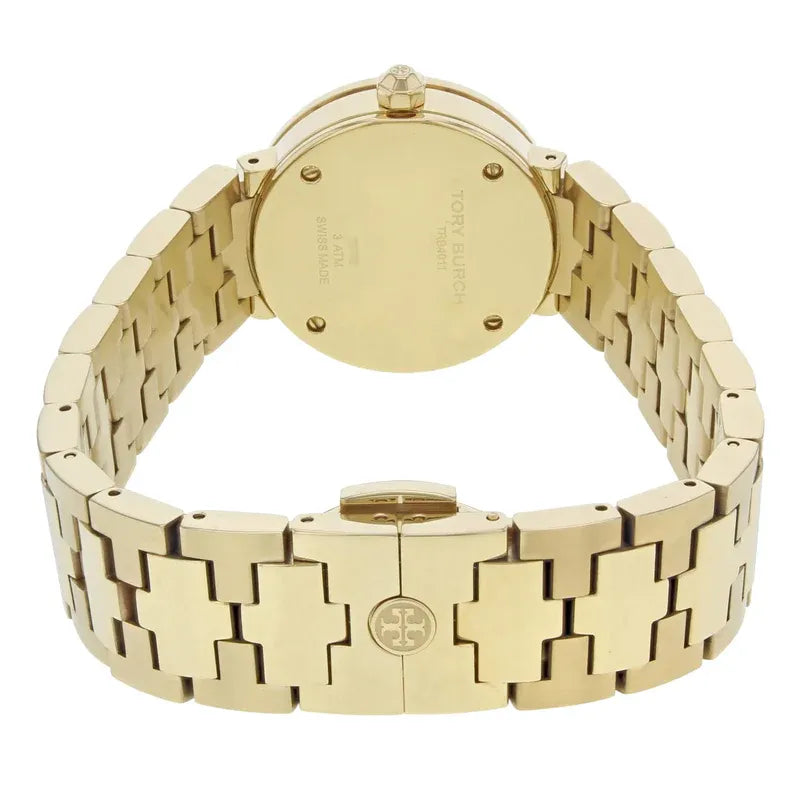 Tory Burch Reva Gold Dial Gold Steel Strap Watch for Women - TBW4011 Buy Now By Tory Burch