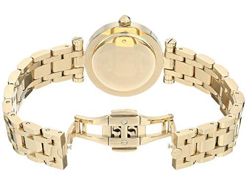 Tory Burch Classic T Black Dial Gold Steel Strap Watch for Women - TBW9010 Buy Now By Tory Burch