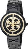 Tory Burch Reva Black Dial Black Steel Strap Watch for Women - TBW4039 Buy Now By Tory Burch