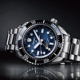 Seiko Prospex Diver Scuba Automatic Blue Dial Silver Steel Strap Watch for Men - SBEJ021 Buy Now By Seiko