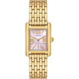 Tory Burch Eleanor Mother of Pearl Pink Dial Gold Steel Strap Watch for Women - TBW1077 Buy Now By Tory Burch