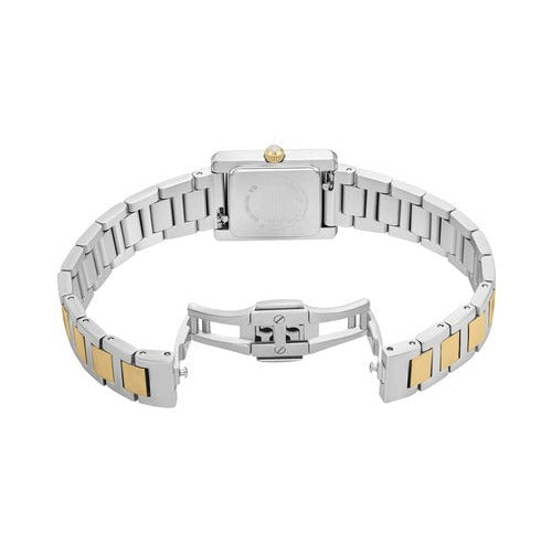 Emporio Armani Genni Crystals Silver Dial Two Tone Steel Strap Watch for Women - AR11704 Buy Now By Emporio Armani