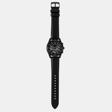 Emporio Armani Antonio Chronograph Black Dial Black Leather Strap Watch for Men - AR11583 Buy Now By Emporio Armani