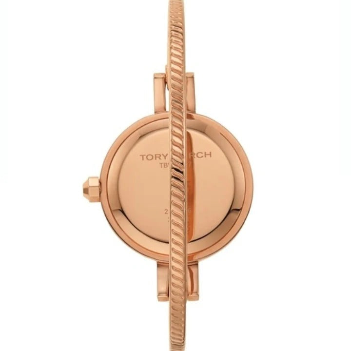 Tory Burch Riva Rose Gold Dial Rose Gold Steel Strap Watch for Women - TBW4037 Buy Now By Tory Burch
