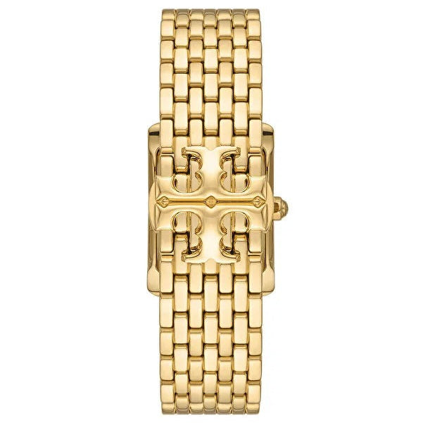 Tory Burch Eleanor Mother of Pearl Pink Dial Gold Steel Strap Watch for Women - TBW1077 Buy Now By Tory Burch