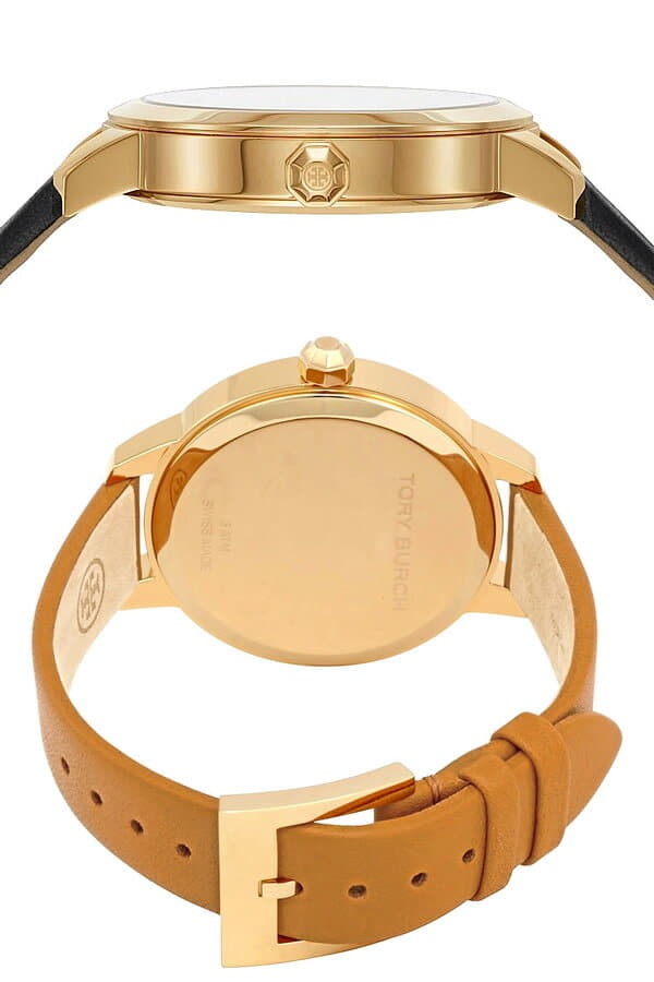 Tory Burch Collins Quartz White Dial Brown Leather Strap Watch for Women - TBW1202 Buy Now By Tory Burch