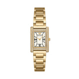 Emporio Armani Genni Crystals Mother of Pearl Dial Gold Steel Strap Watch for Women - AR11659 Buy Now By Emporio Armani