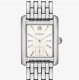 Tory Burch Eleanor White Dial Silver Steel Strap Watch for Women - TBW1069 Buy Now By Tory Burch