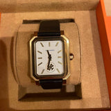 Tory Burch Robinson White Dial Black Leather Strap Watch for Women - TBW1504 Buy Now By Tory Burch